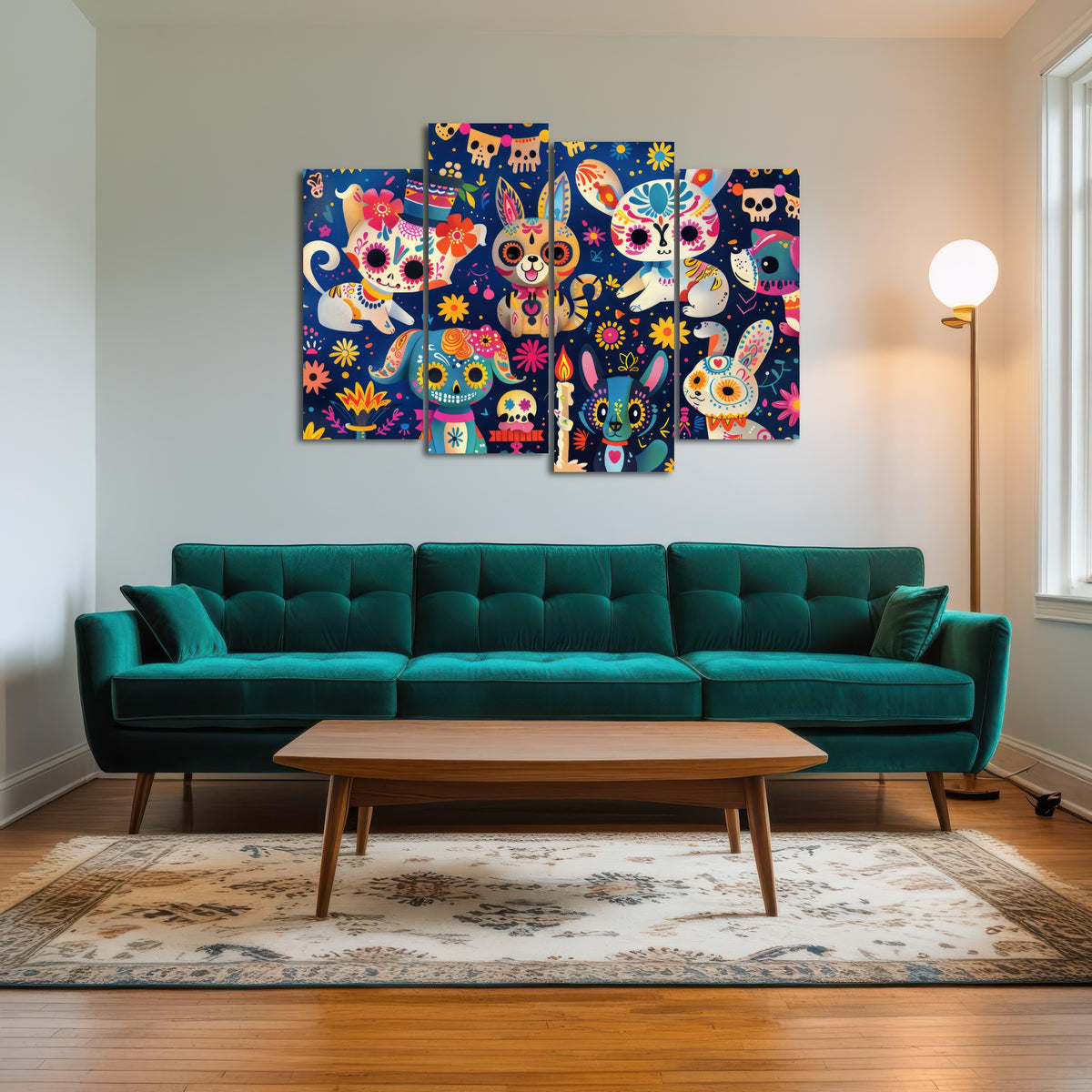 AUTO-MOCKUP ROOM | Day of the Dead Animals