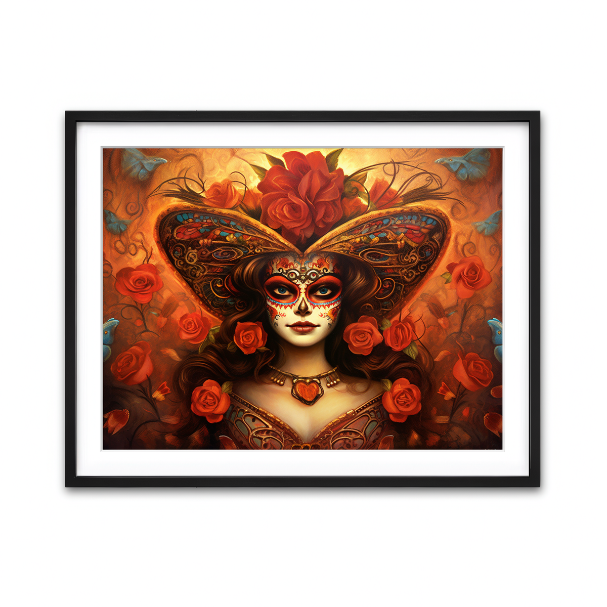 Framed Print 4x3 Black