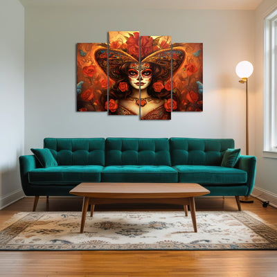 AUTO-MOCKUP ROOM | Day of the Dead Art