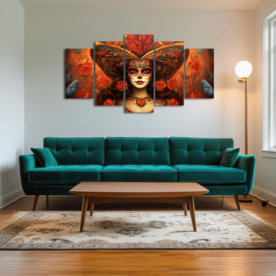 AUTO-MOCKUP ROOM | Day of the Dead Art