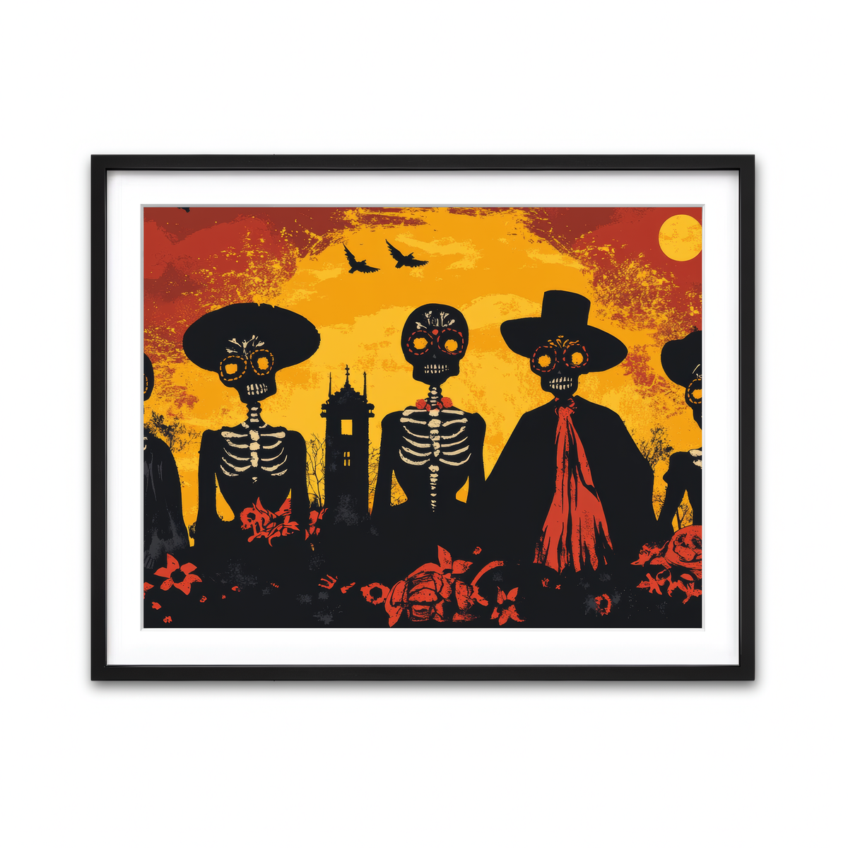 Framed Print 4x3 Black