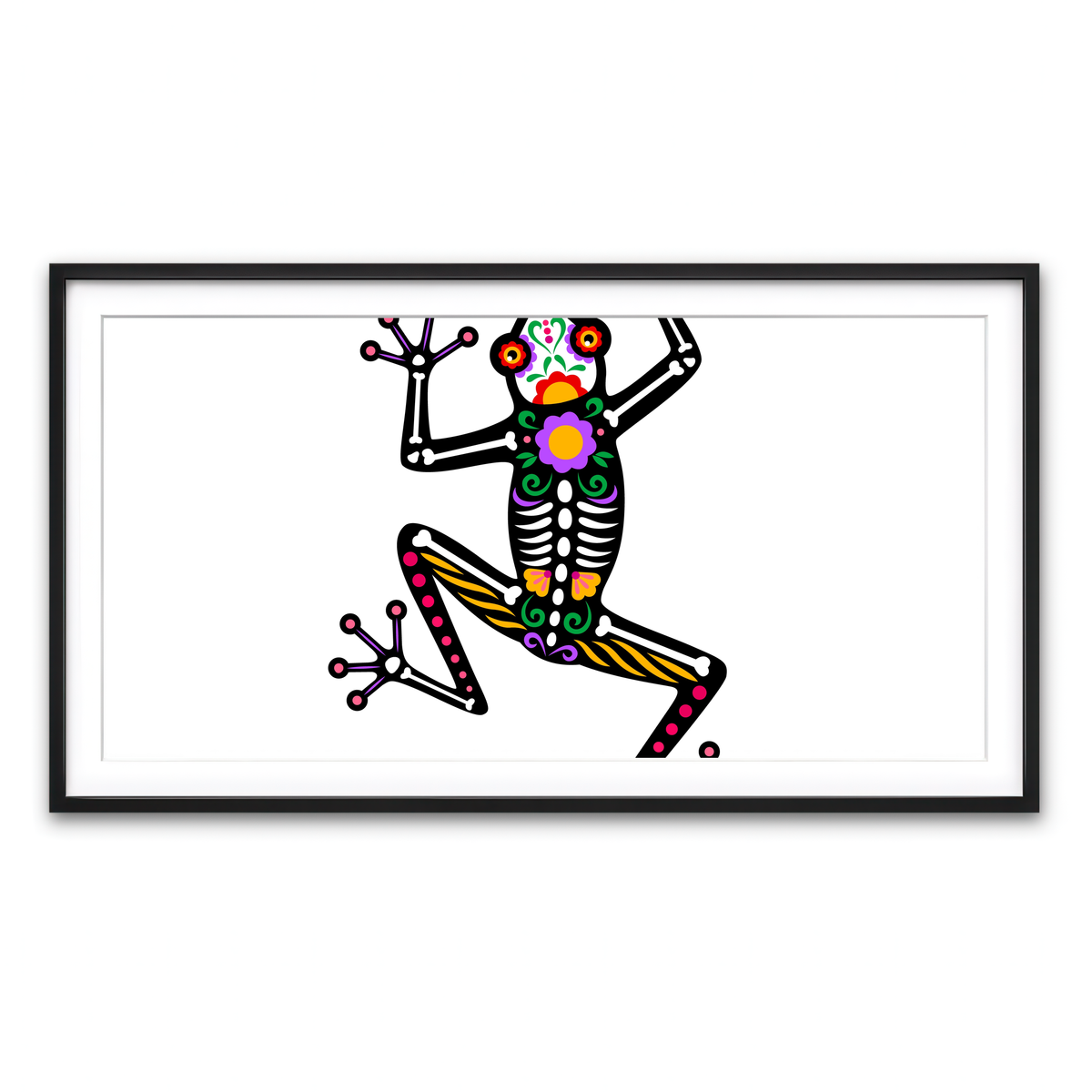 Framed Print 2x1 Black