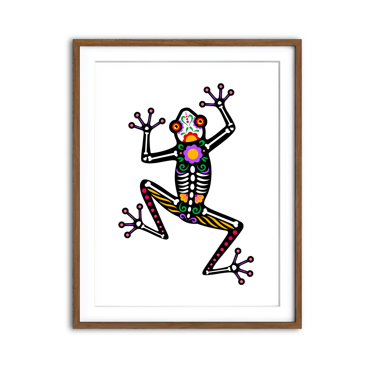 Framed Print 3x4 Walnut