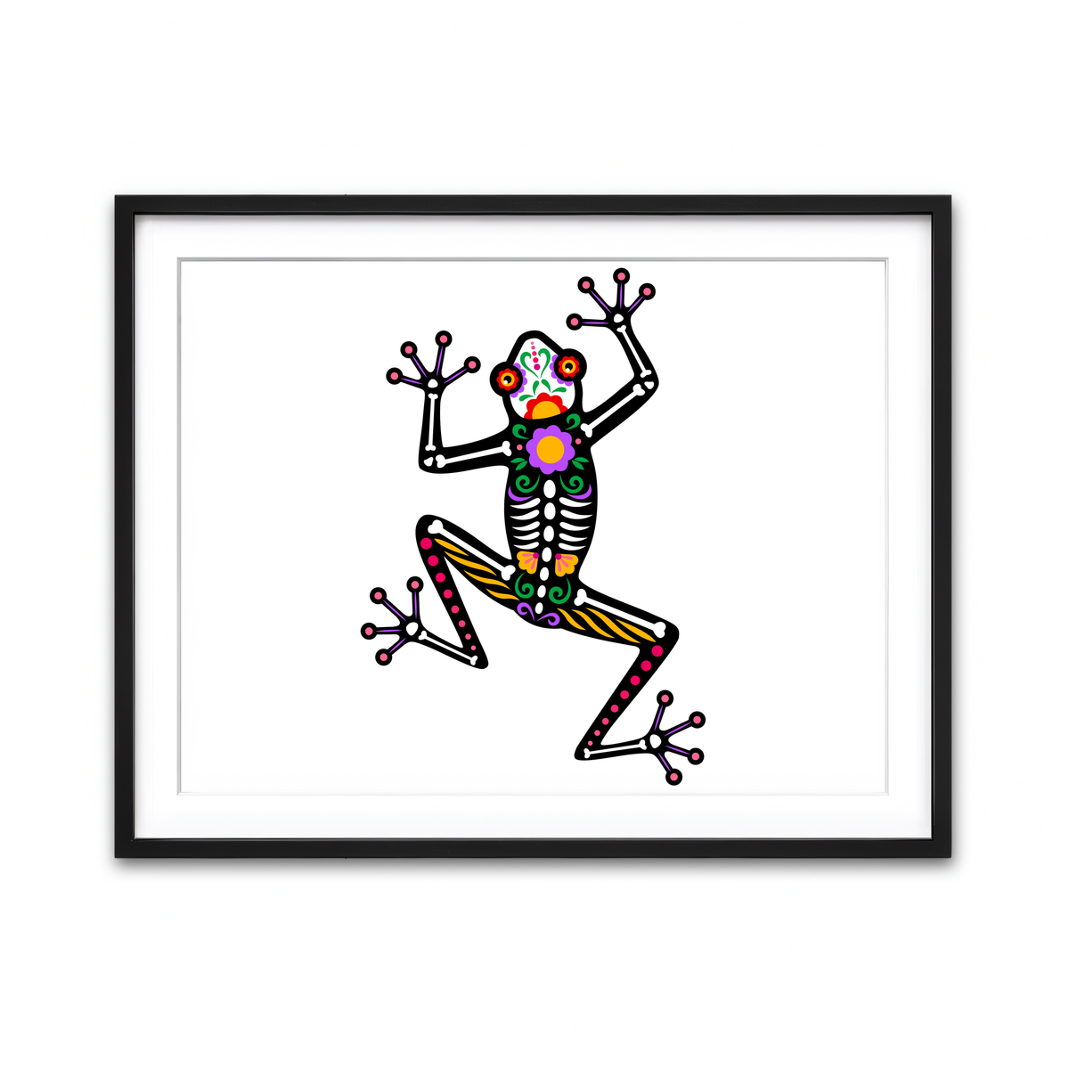 Framed Print 4x3 Black