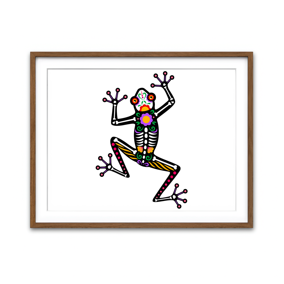 Framed Print 4x3 Walnut