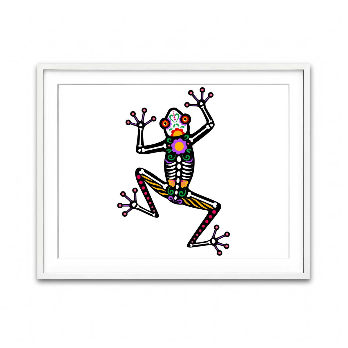 Framed Print 4x3 White