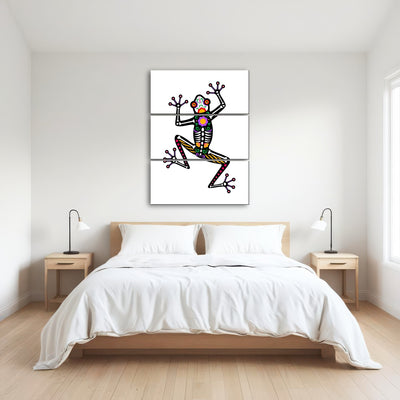 AUTO-MOCKUP ROOM | Day of the Dead Frog Skeleton