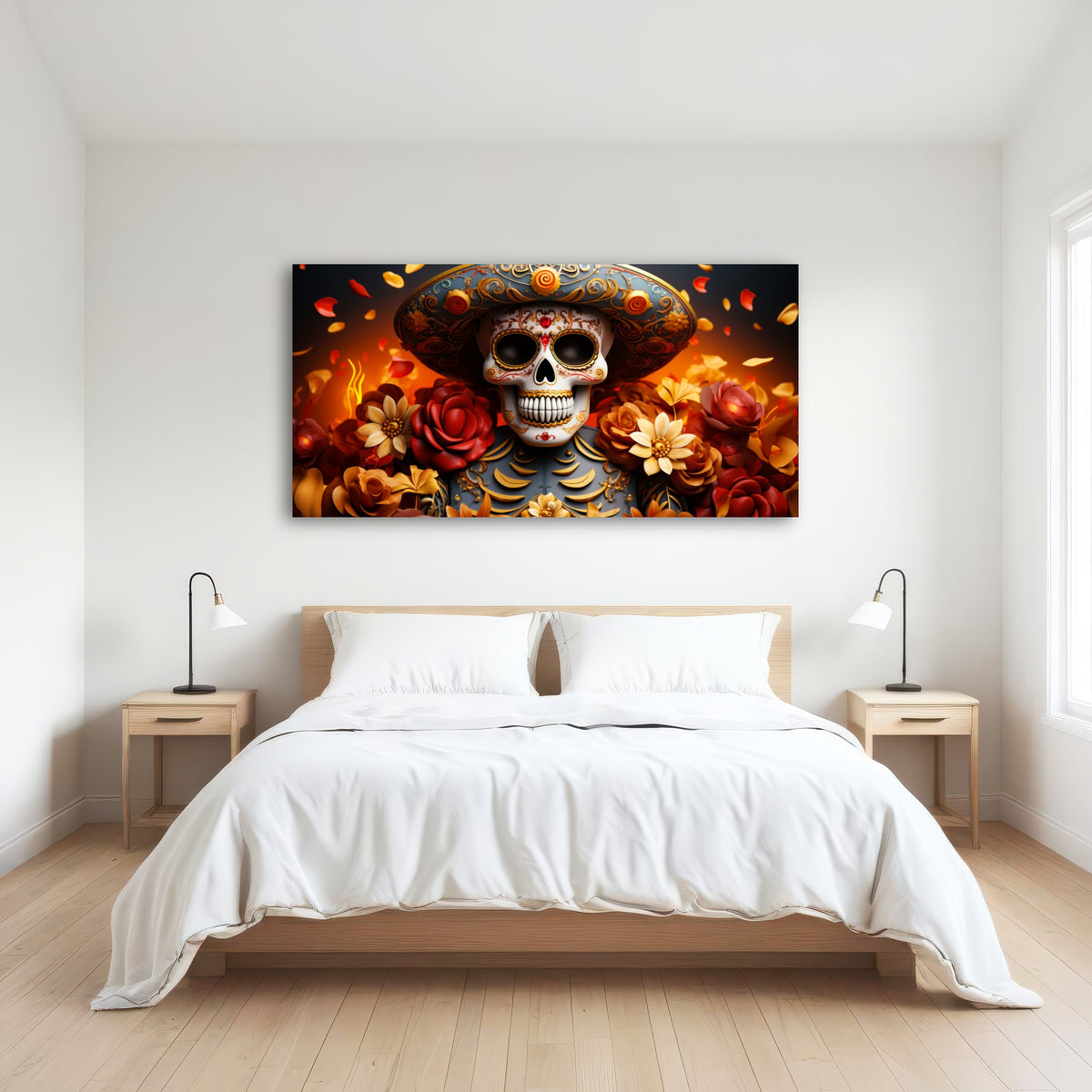 AUTO-MOCKUP ROOM | Day of the Dead Skull