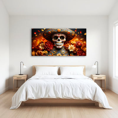 AUTO-MOCKUP ROOM | Day of the Dead Skull
