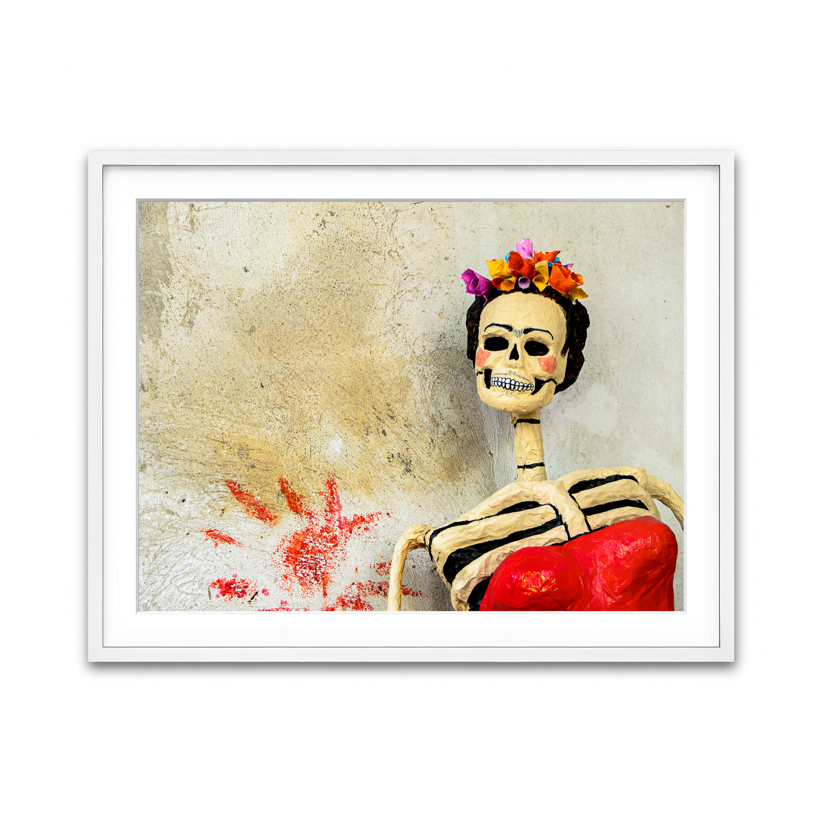 Framed Print 4x3 White