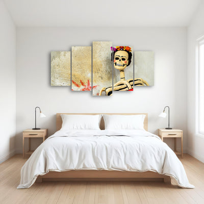 AUTO-MOCKUP ROOM | Day of the dead Catrina Skeleton