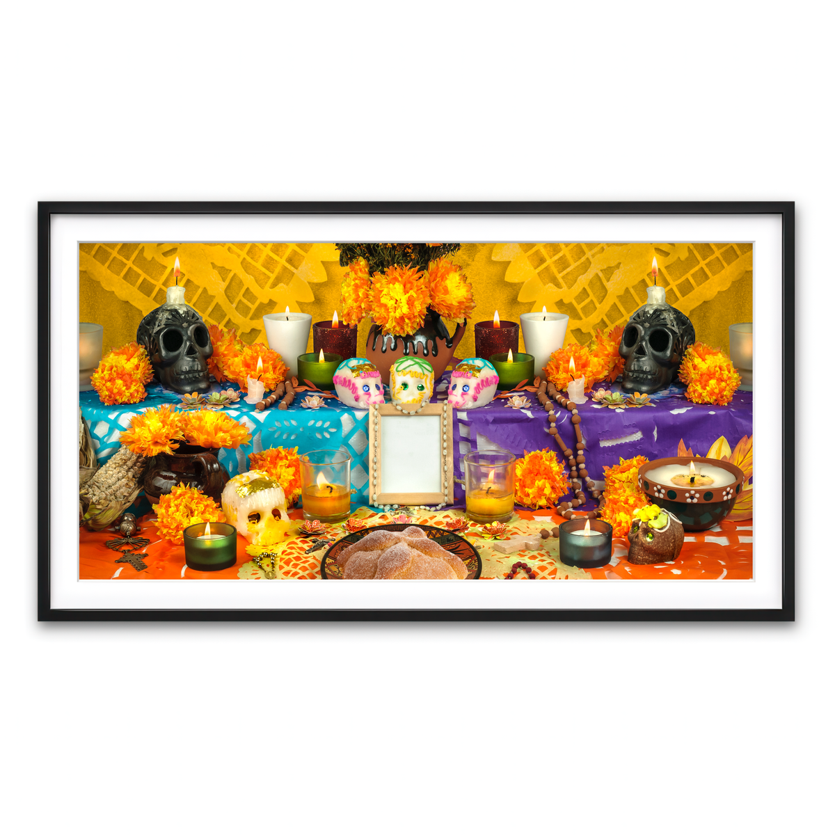 Framed Print 2x1 Black