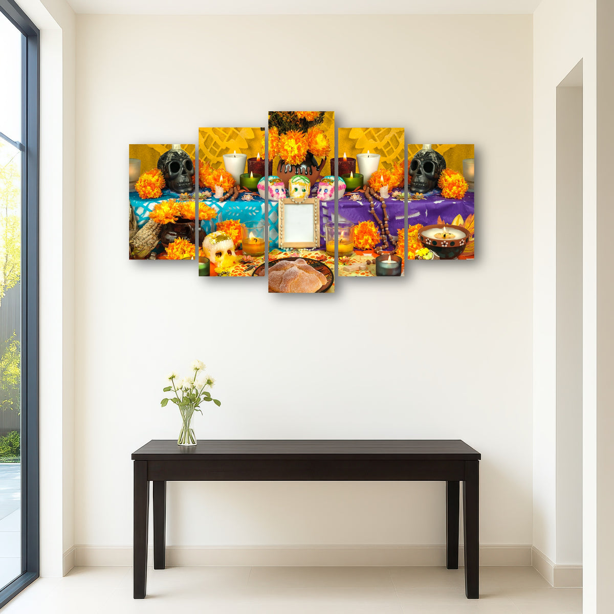 AUTO-MOCKUP ROOM | Day of the dead altar