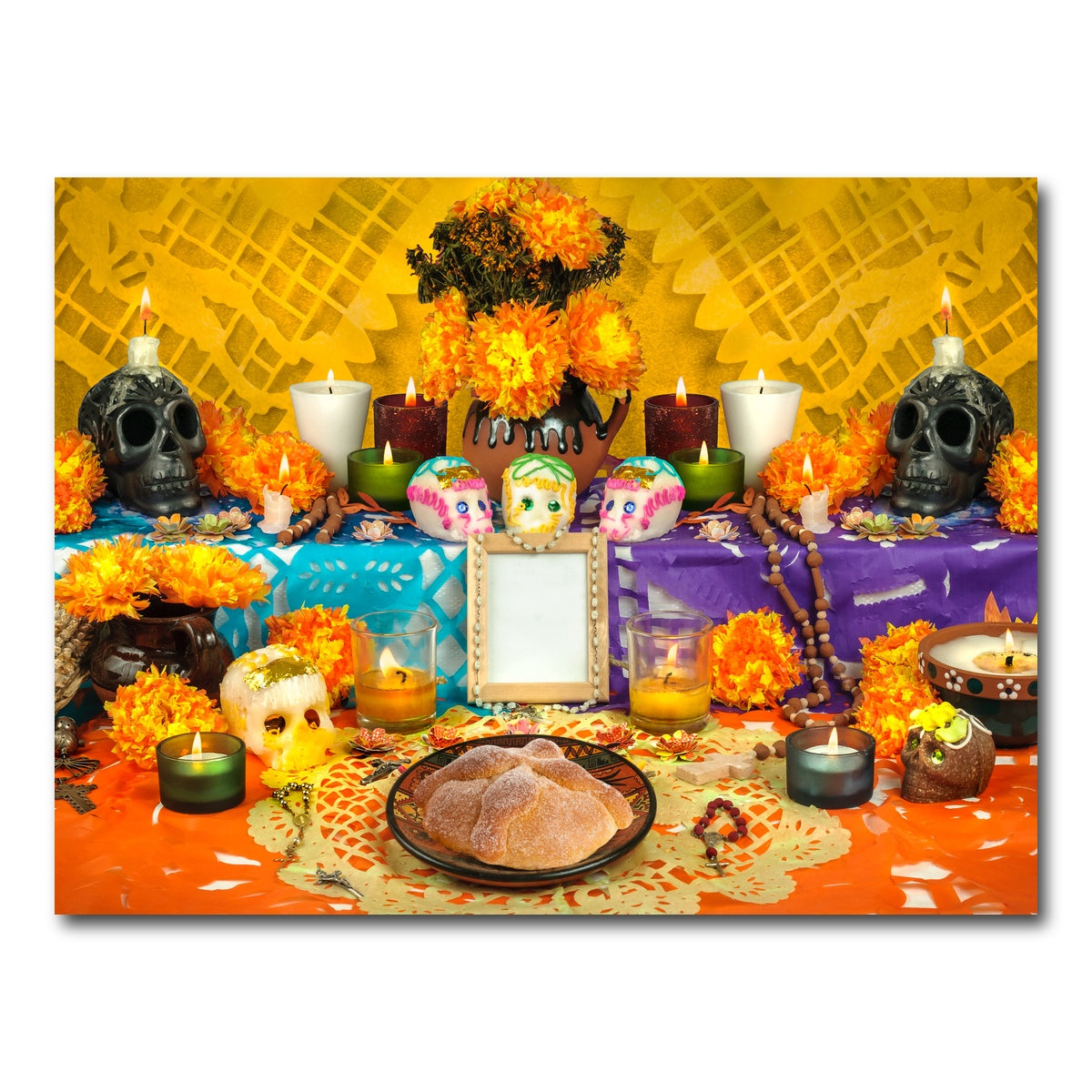 AUTO-MOCKUP WHITE | Day of the dead altar | 1 Piece | Gallery Wrap Canvas | group=4x3