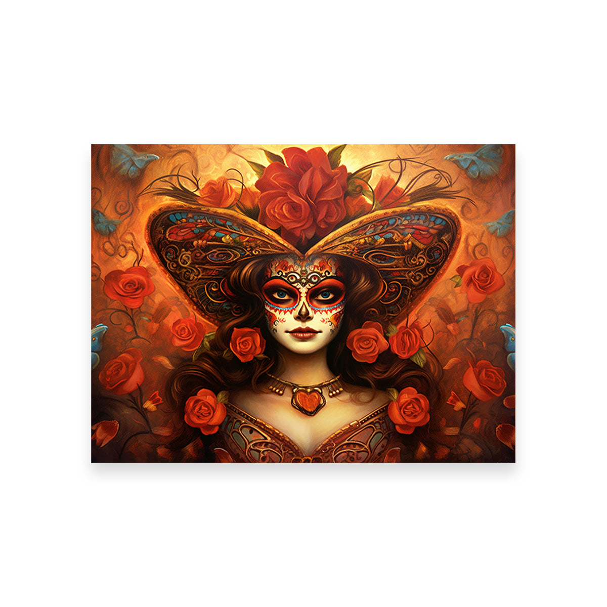 Day of the Dead Art Wall Art