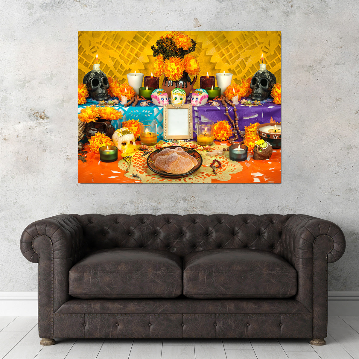 Day of the Dead Altar Wall Art