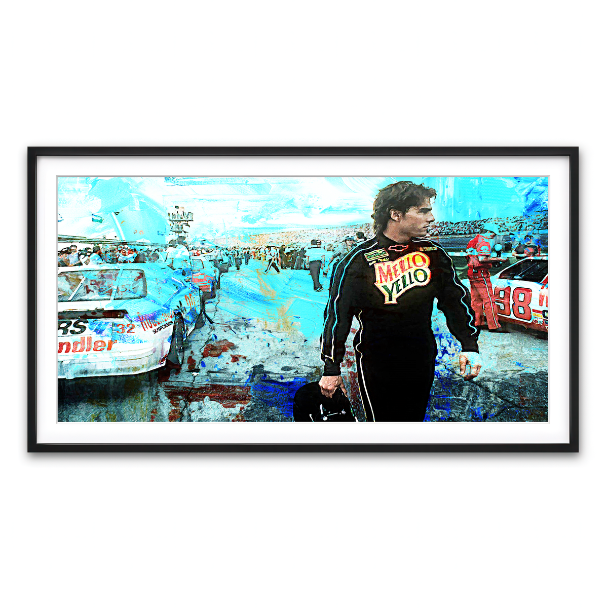 Framed Print 2x1 Black