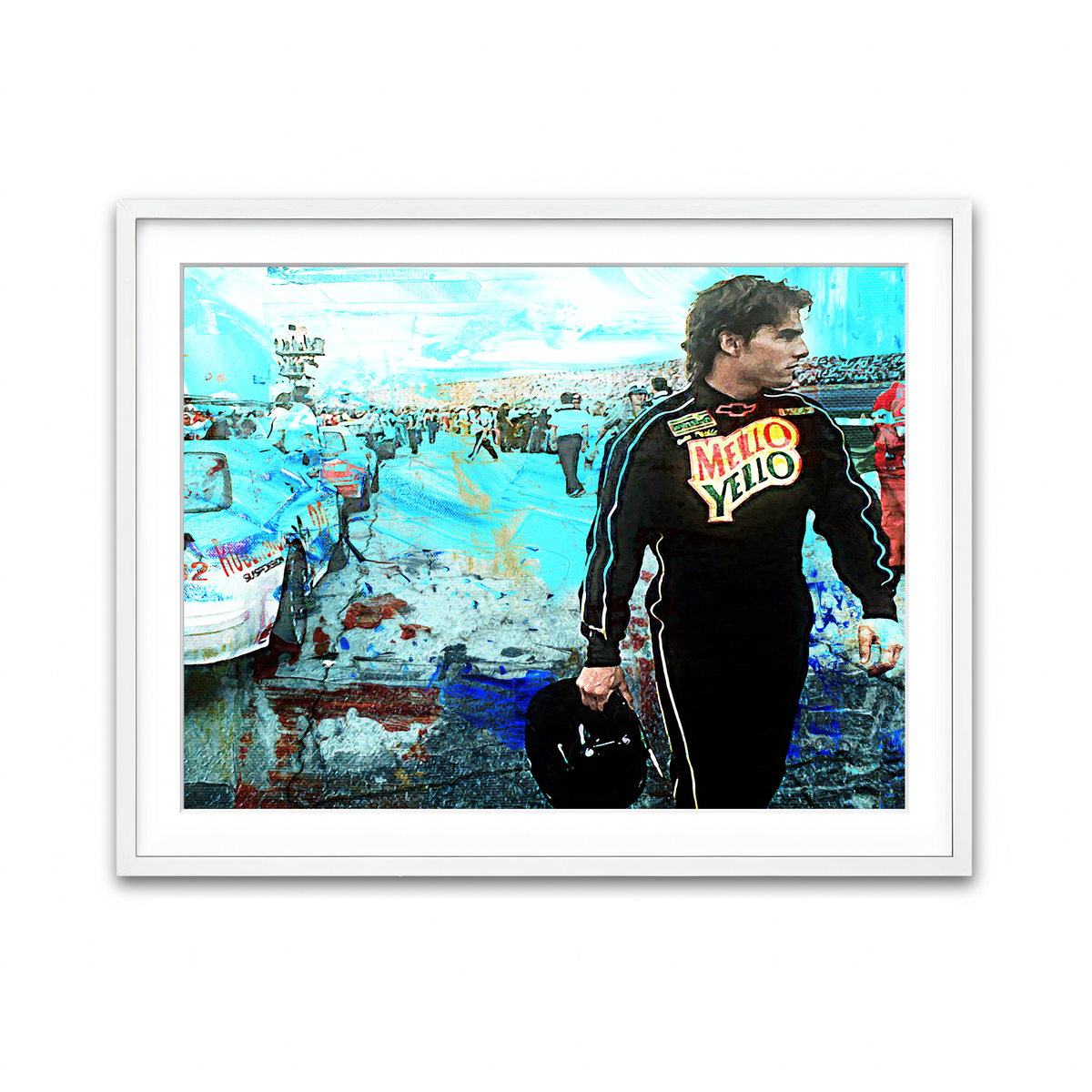 Framed Print 4x3 White