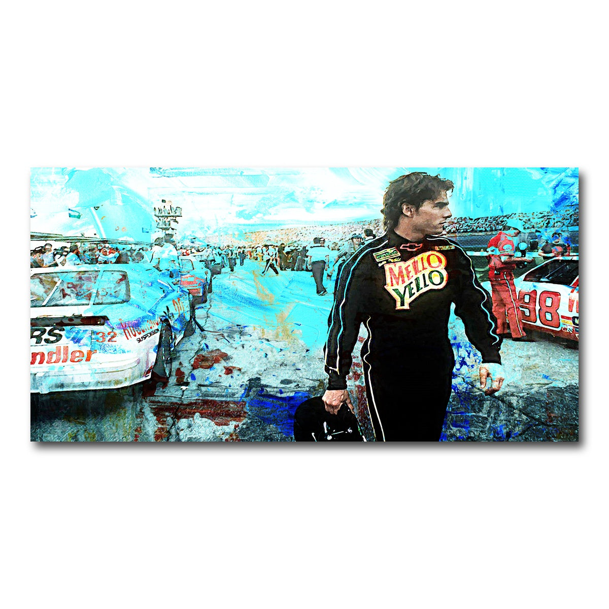 AUTO-MOCKUP WHITE | Days of Thunder | 1 Piece | Gallery Wrap Canvas | group=2x1