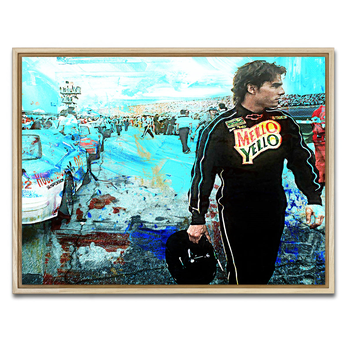 AUTO-MOCKUP WHITE | Days of Thunder | 1 Piece | Natural Framed Canvas | group=4x3