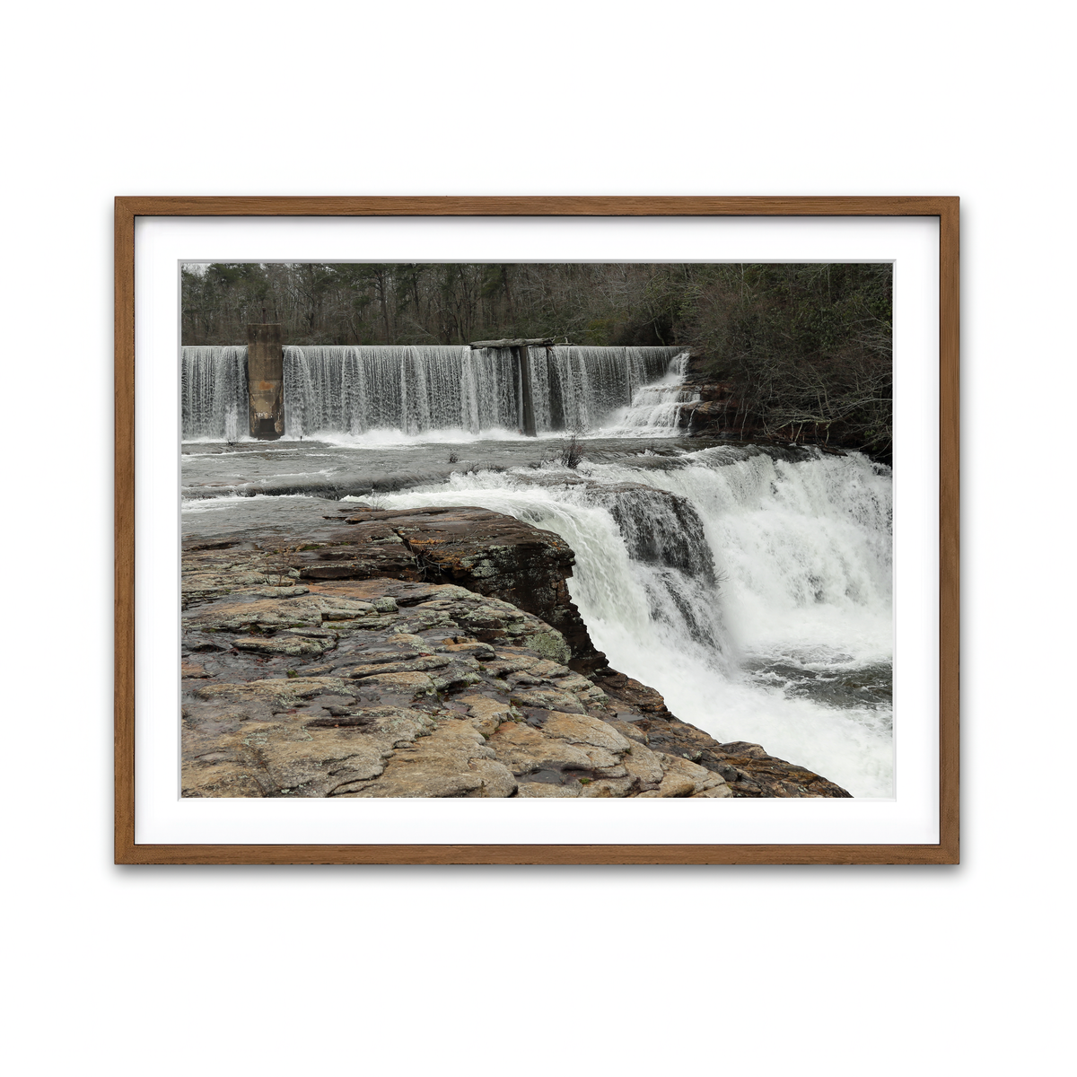 Framed Print 4x3 Walnut