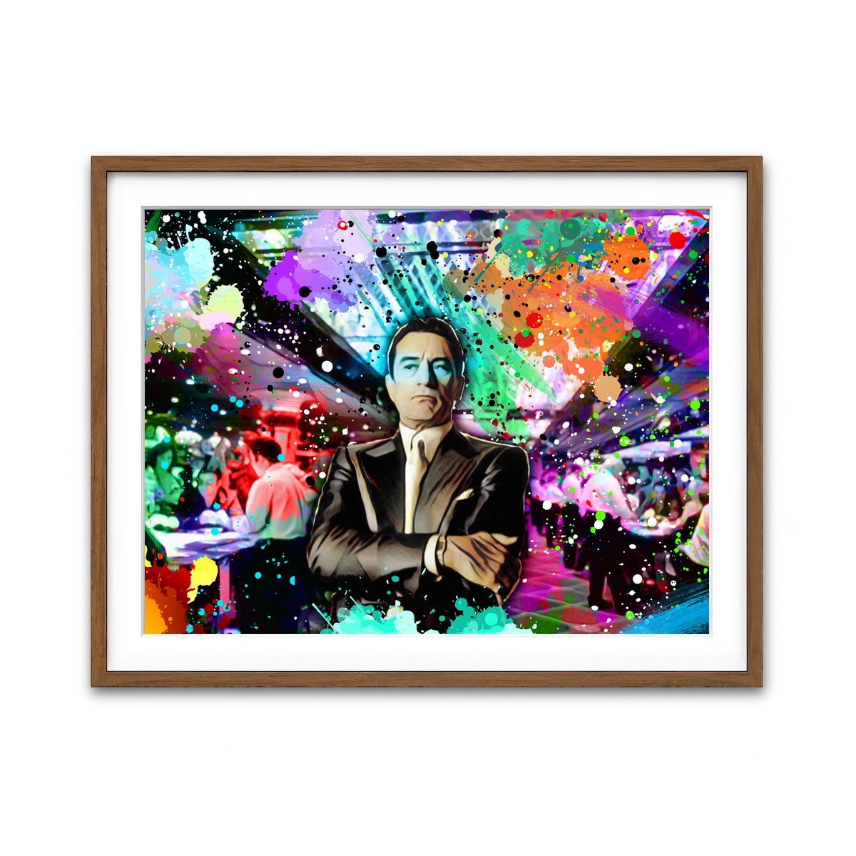 Framed Print 4x3 Walnut