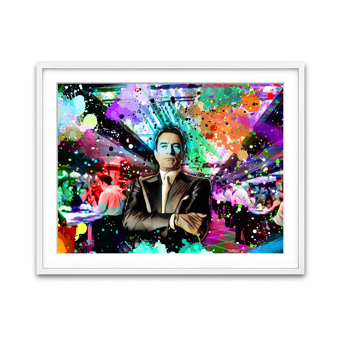 Framed Print 4x3 White