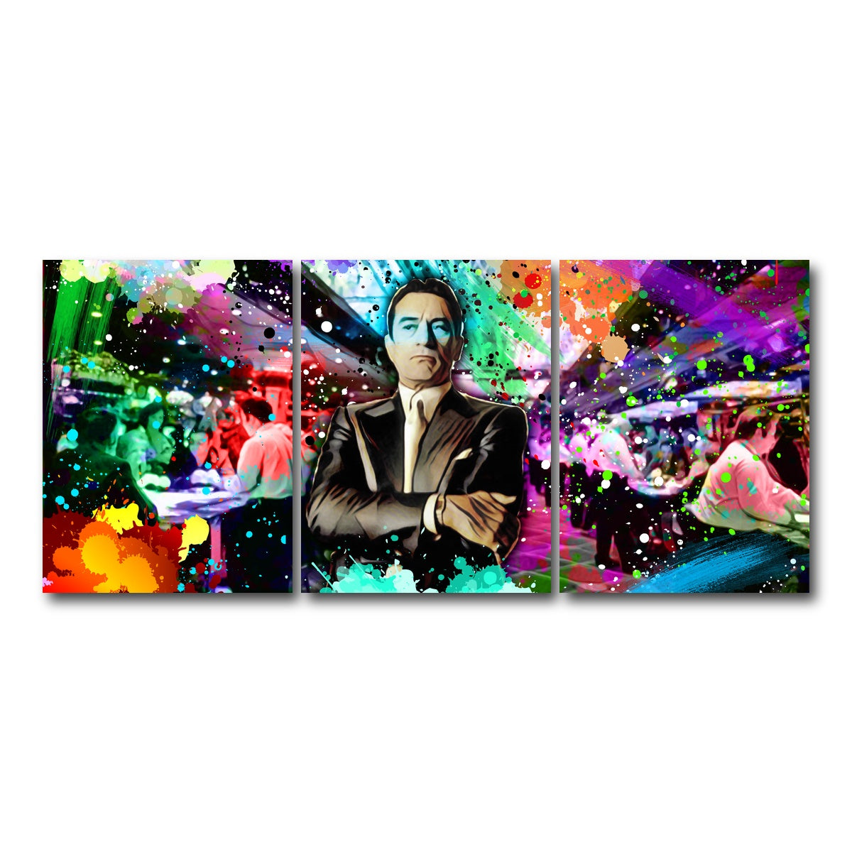 AUTO-MOCKUP WHITE | De Niro Casino | 3 Piece | Gallery Wrap Canvas | group=18x24