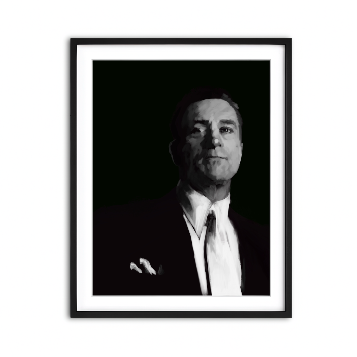 Framed Print 3x4 Black