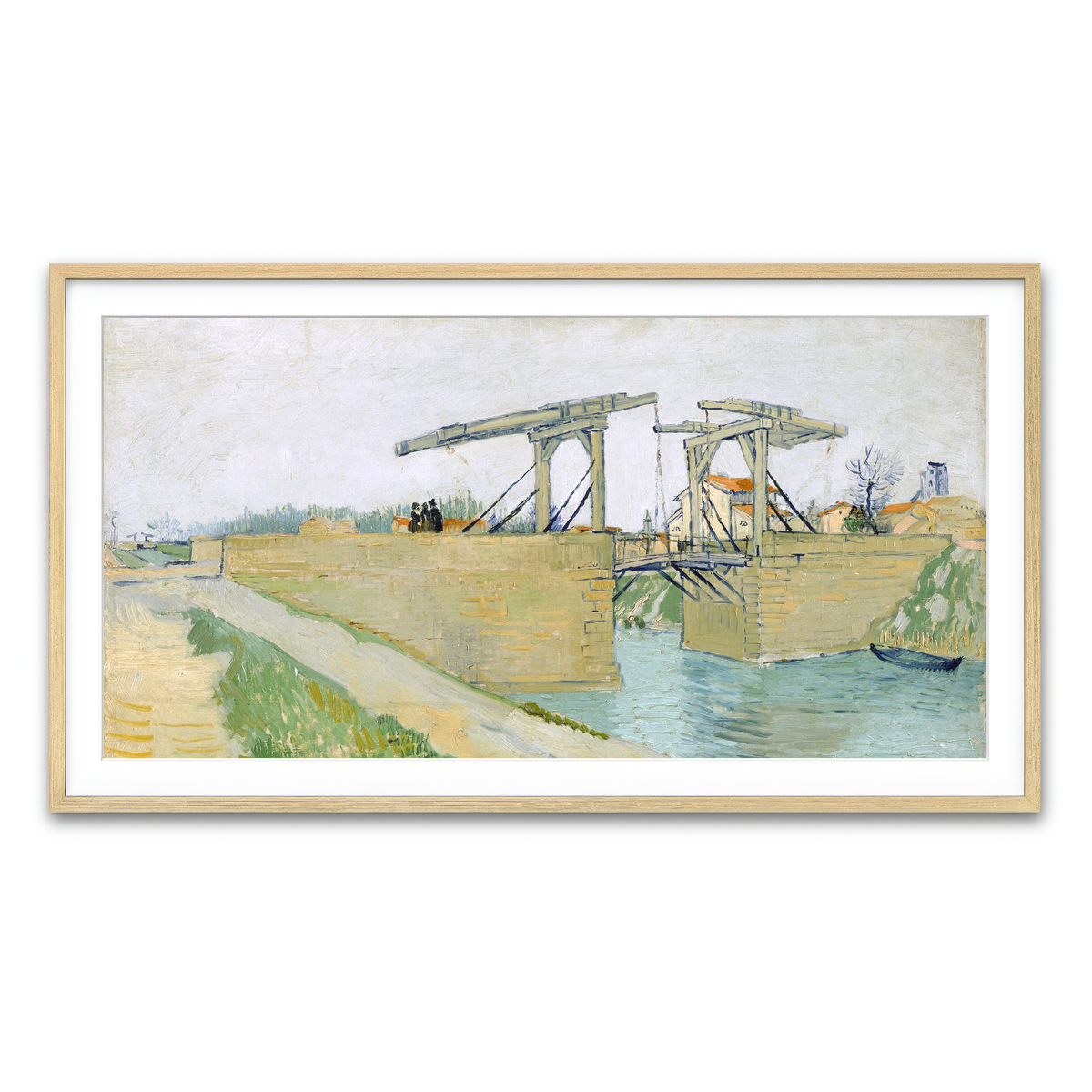 Framed Print 2x1 Natural