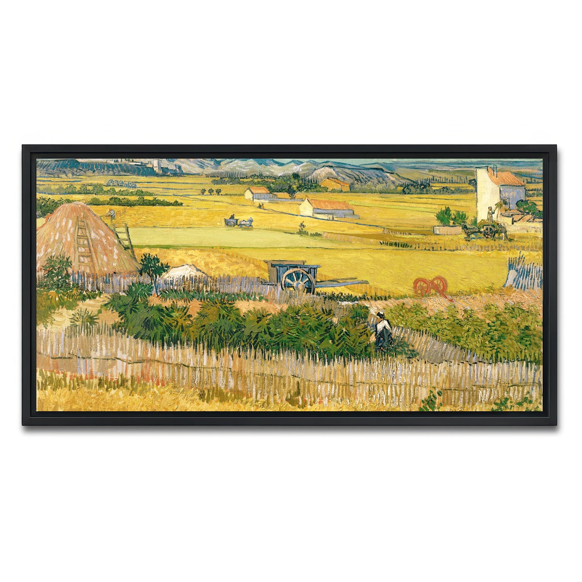 AUTO-MOCKUP WHITE | De oogst | 1 Piece | Black Framed Canvas | group=2x1