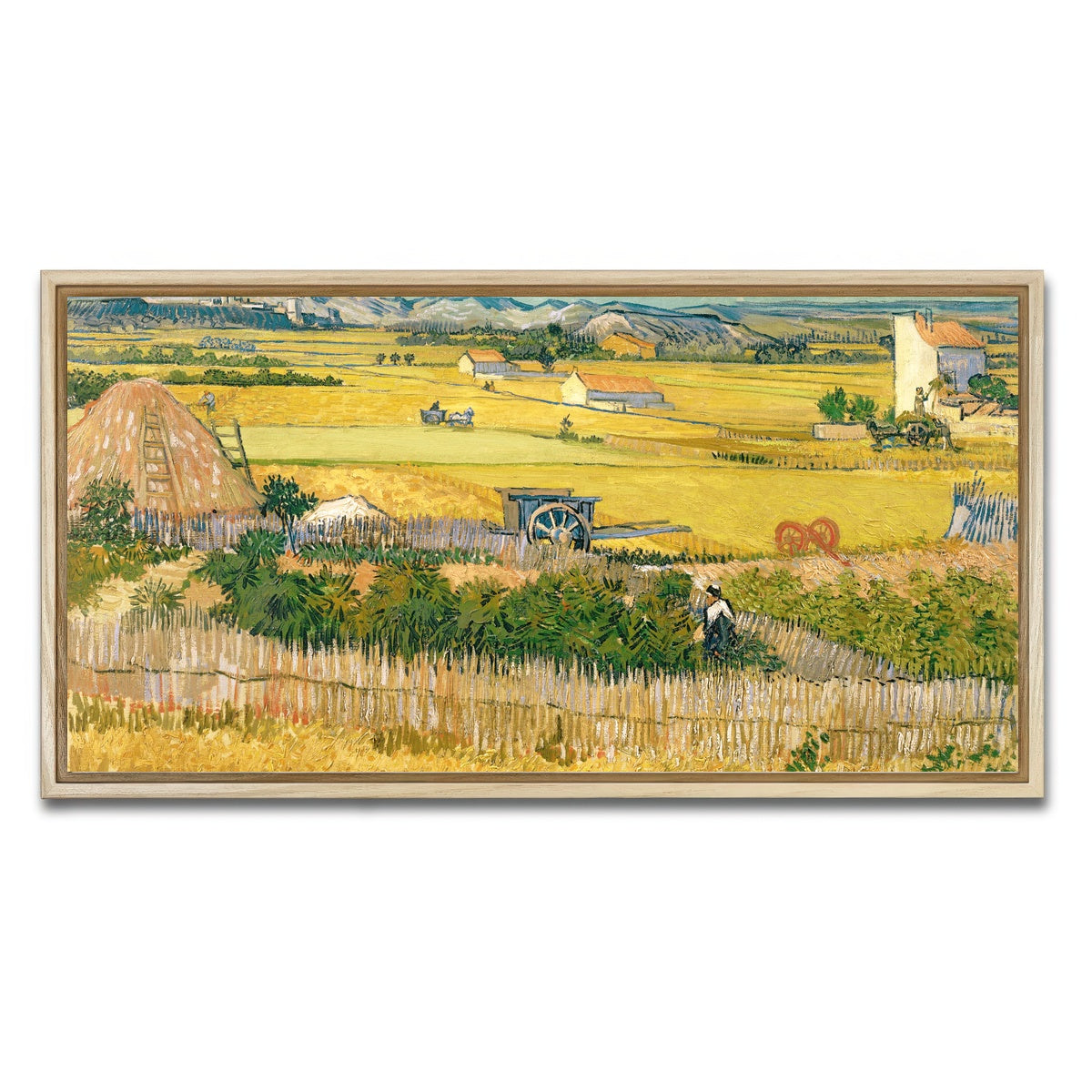 AUTO-MOCKUP WHITE | De oogst | 1 Piece | Natural Framed Canvas | group=2x1