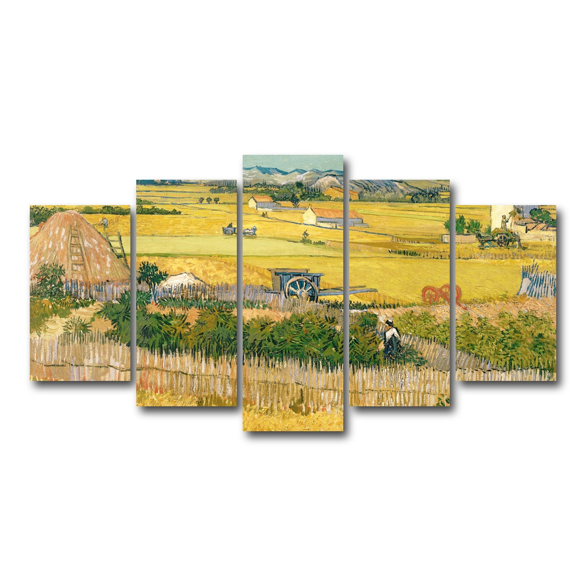 AUTO-MOCKUP WHITE | De oogst | 5 Piece | Gallery Wrap Canvas | group=5_normal