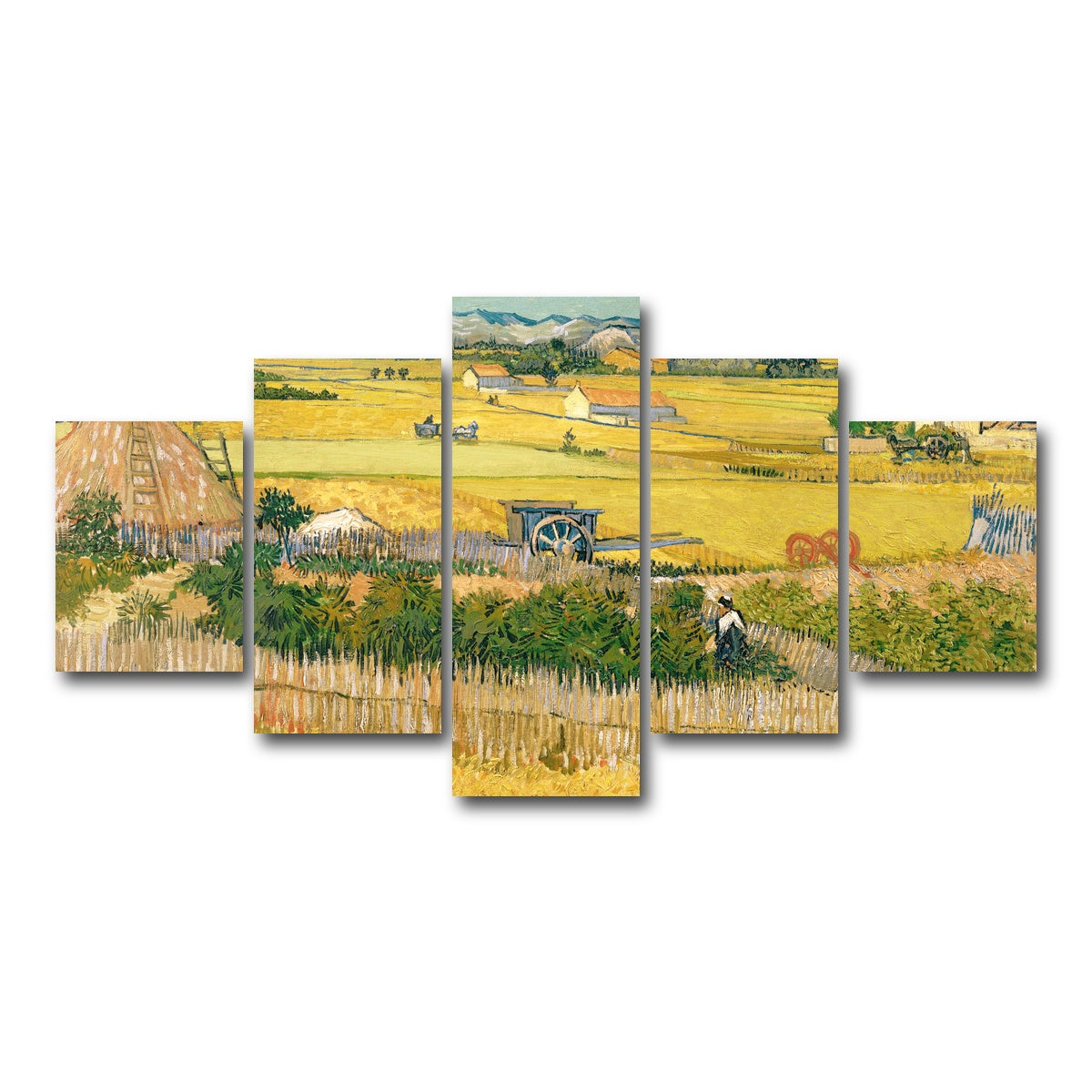 AUTO-MOCKUP WHITE | De oogst | 5 Piece | Gallery Wrap Canvas | group=5_short