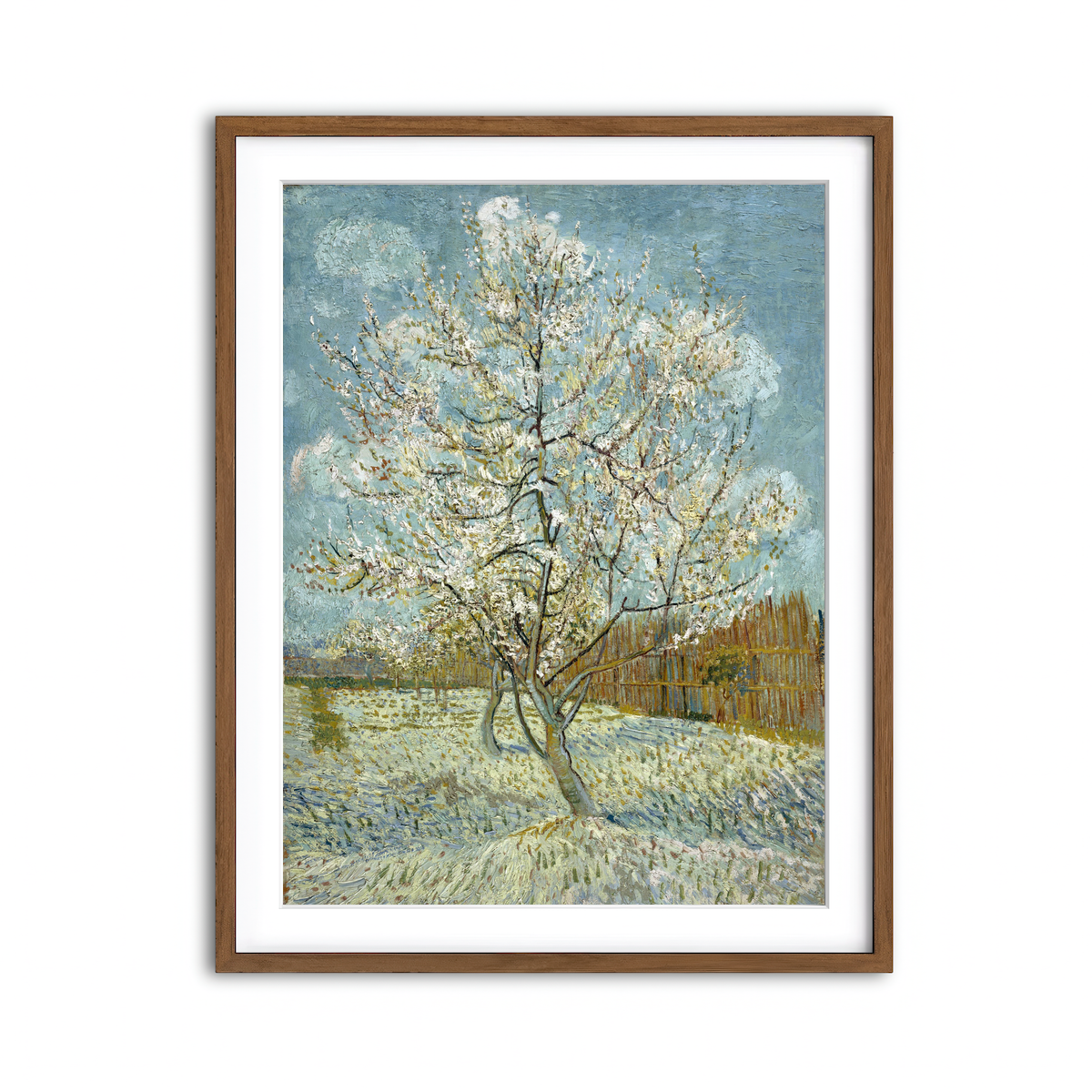 Framed Print 3x4 Walnut