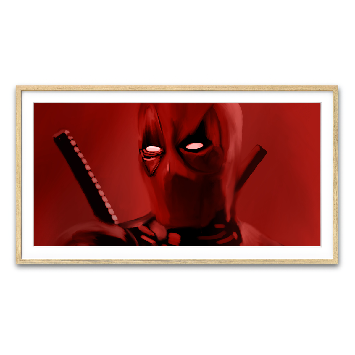 Framed Print 2x1 Natural