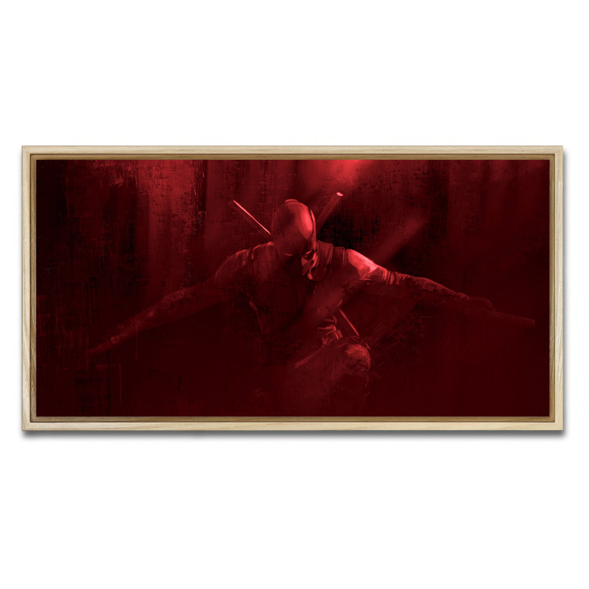 AUTO-MOCKUP WHITE | Dead | 1 Piece | Natural Framed Canvas | group=2x1