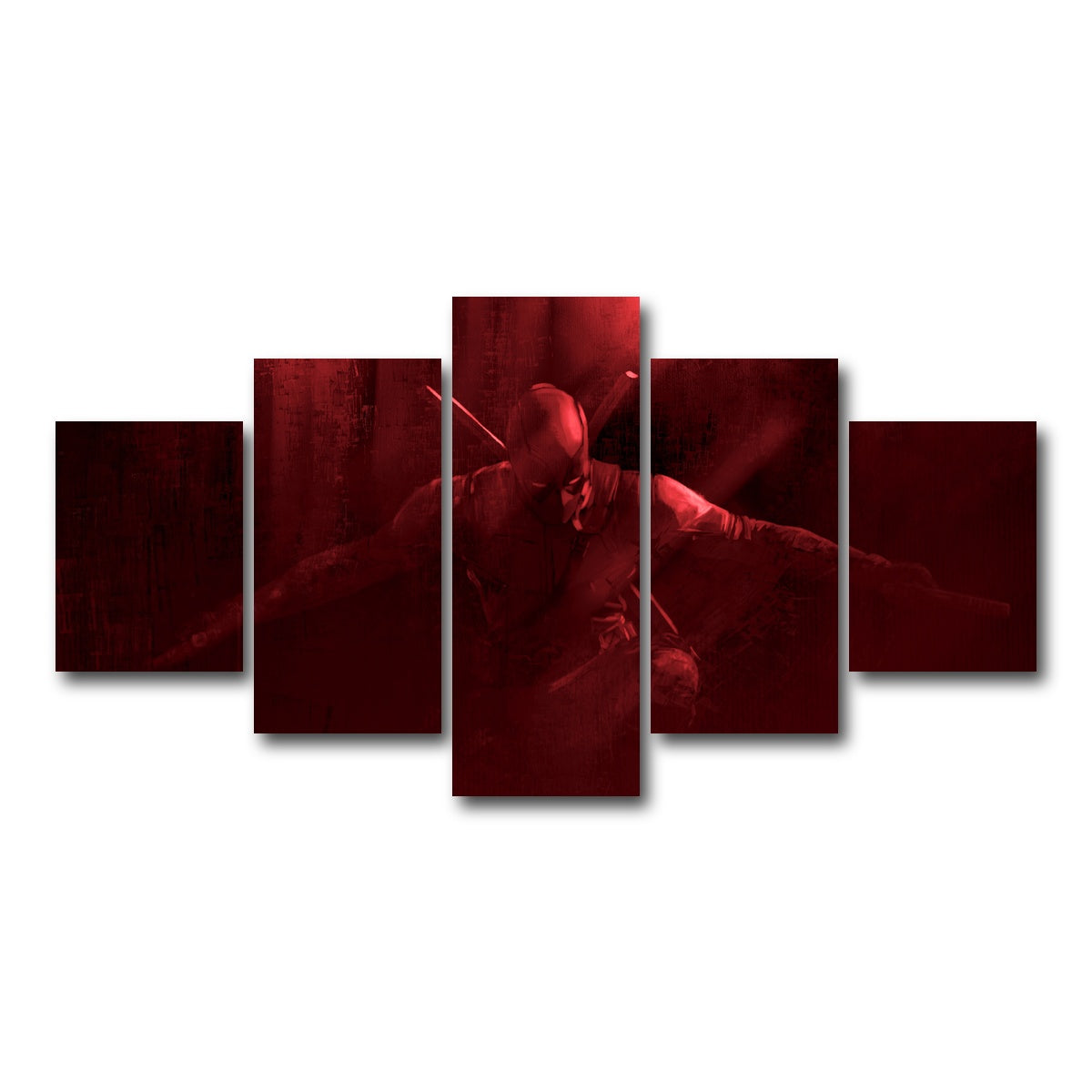 AUTO-MOCKUP WHITE | Dead | 5 Piece | Gallery Wrap Canvas | group=5_short