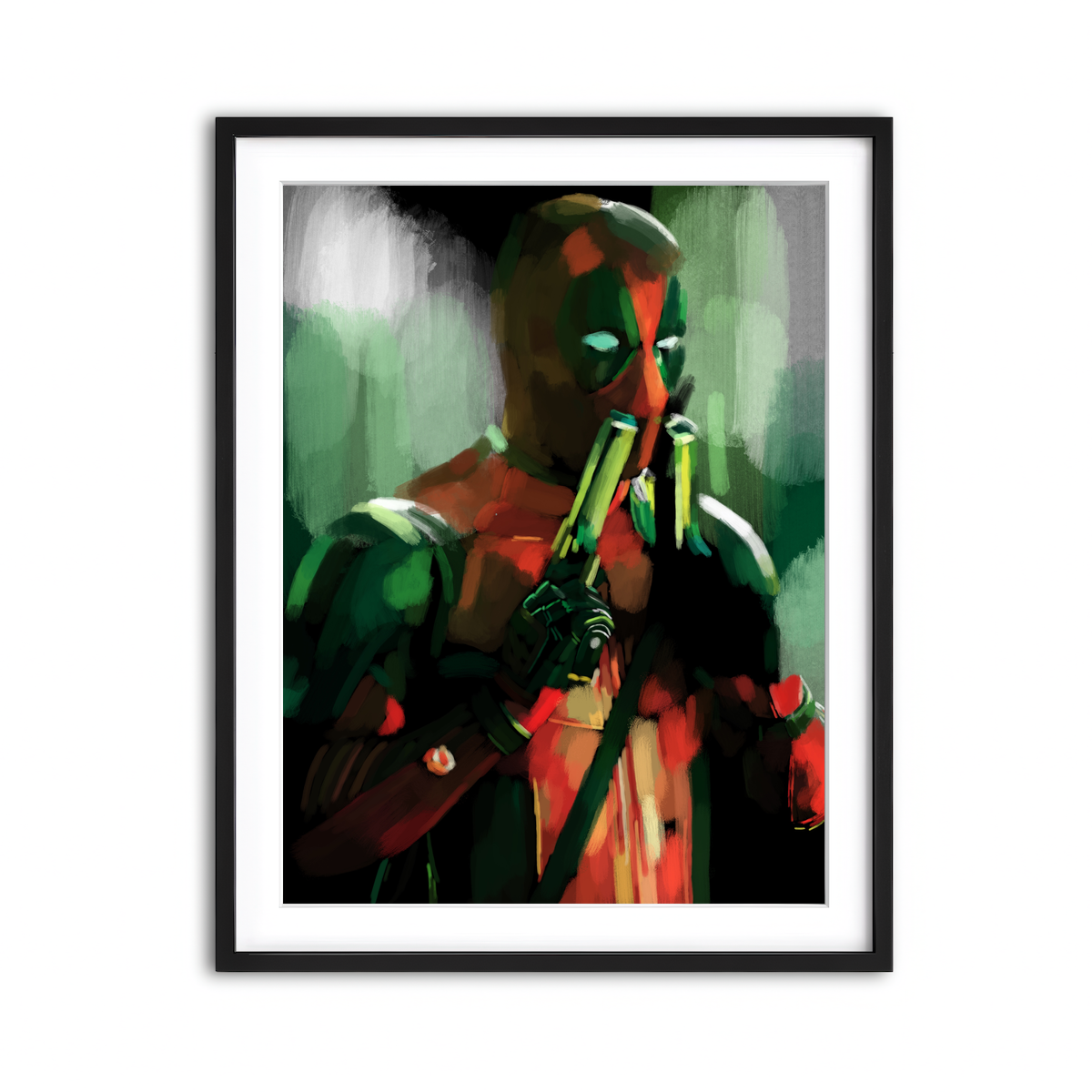 Framed Print 3x4 Black