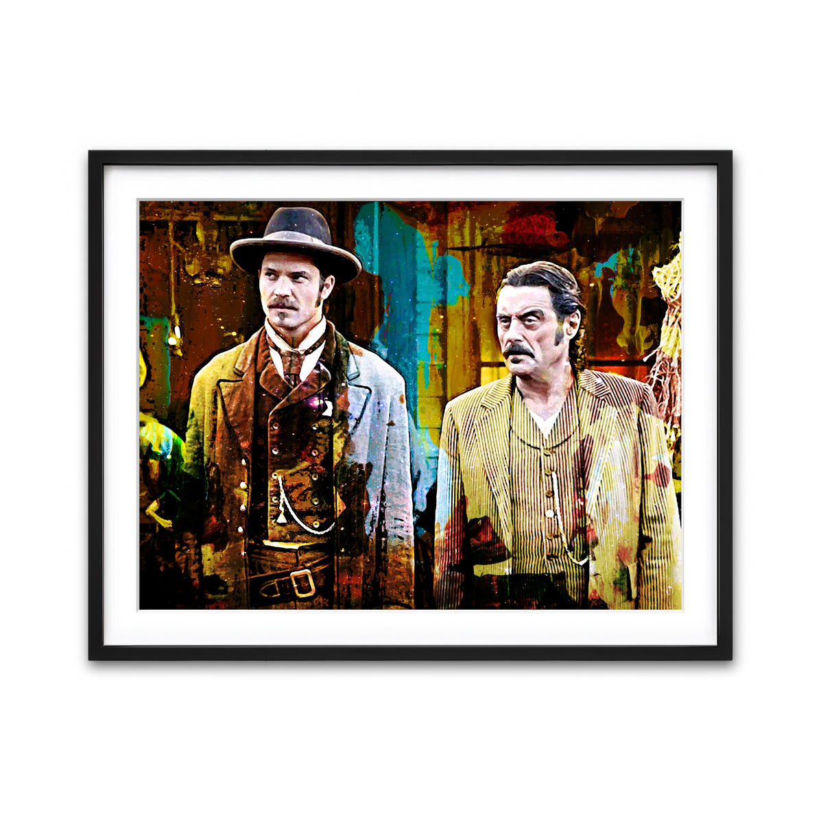 Framed Print 4x3 Black