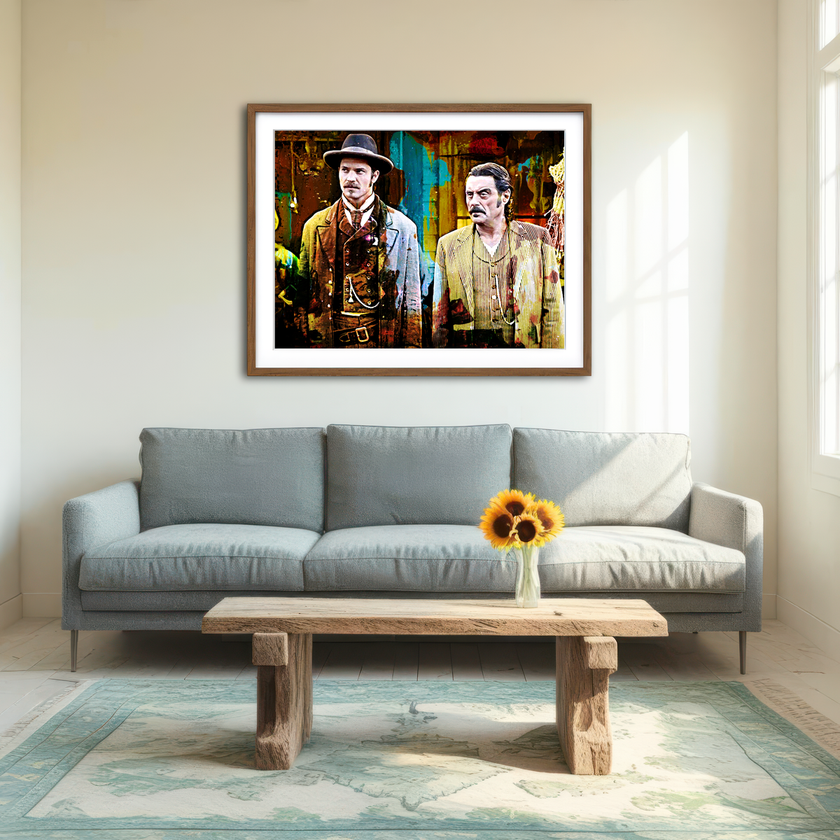 AUTO-MOCKUP ROOM | Deadwood Wall Art