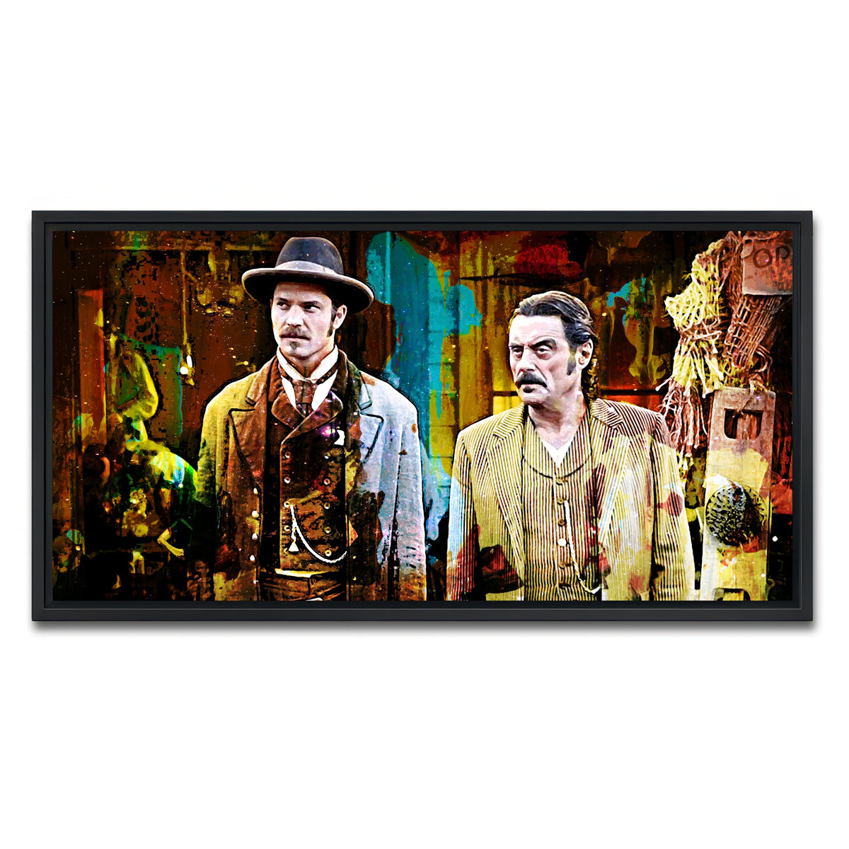 AUTO-MOCKUP WHITE | Deadwood | 1 Piece | Black Framed Canvas | group=2x1