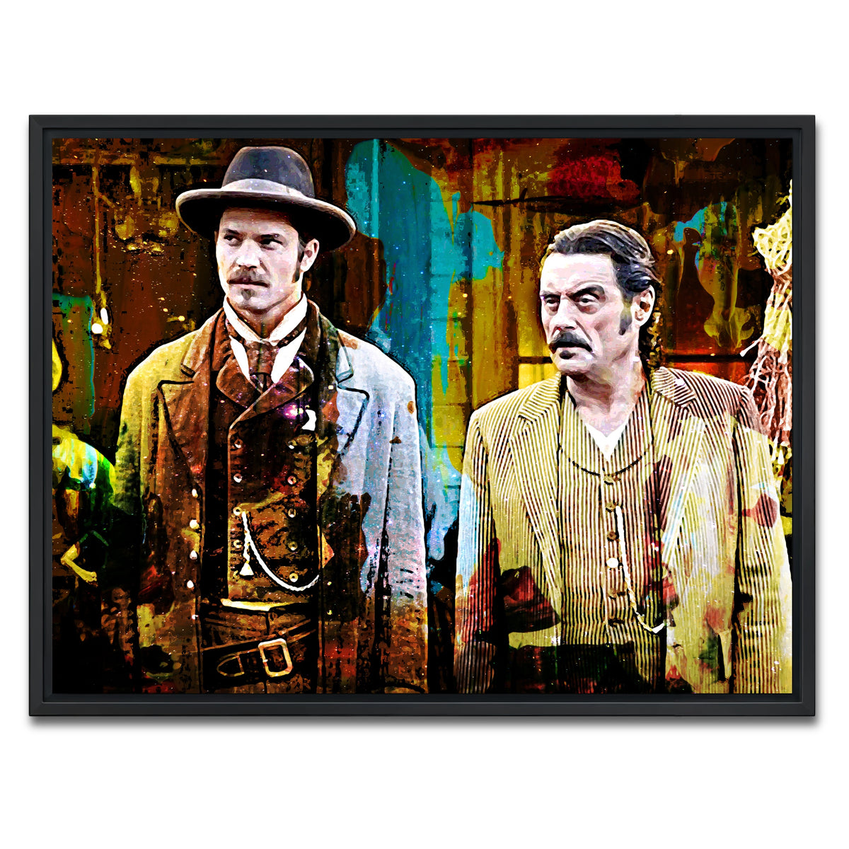 AUTO-MOCKUP WHITE | Deadwood | 1 Piece | Black Framed Canvas | group=4x3