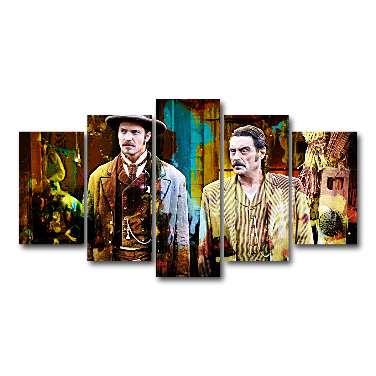 AUTO-MOCKUP WHITE | Deadwood | 5 Piece | Gallery Wrap Canvas | group=5_normal