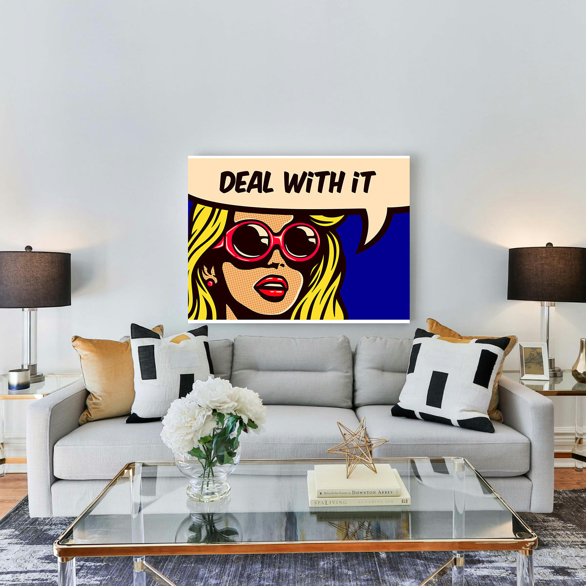 Deal With it Wall Art