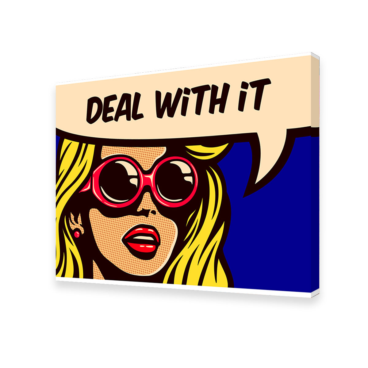 Deal With it Wall Art