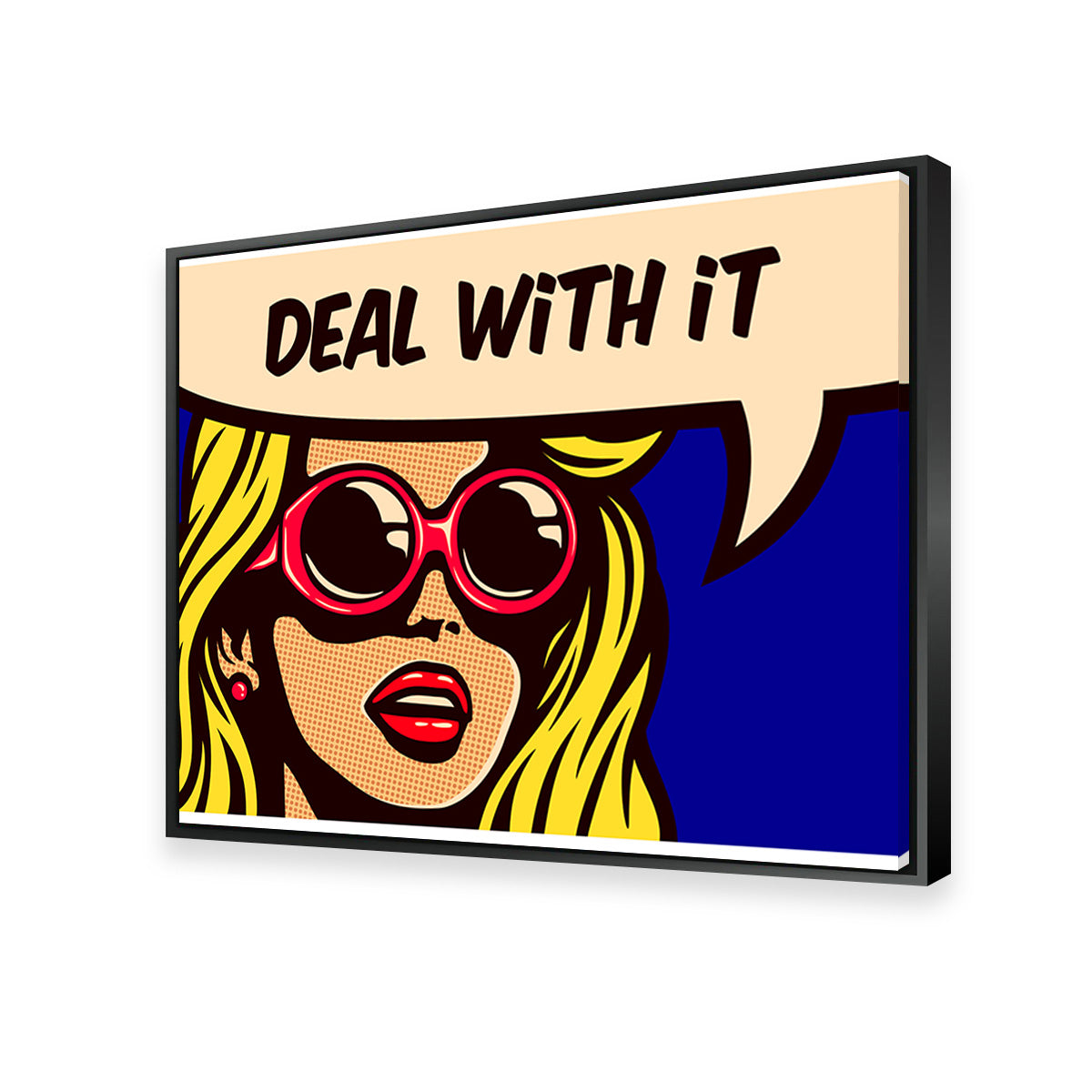 Deal With it Wall Art