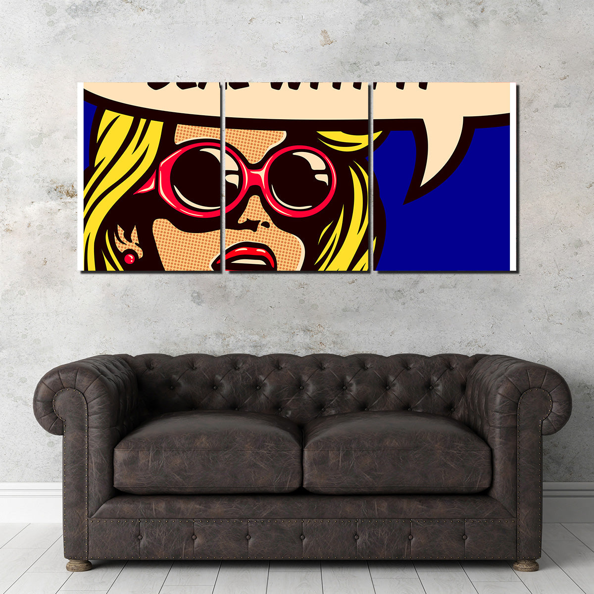 Deal With it Wall Art