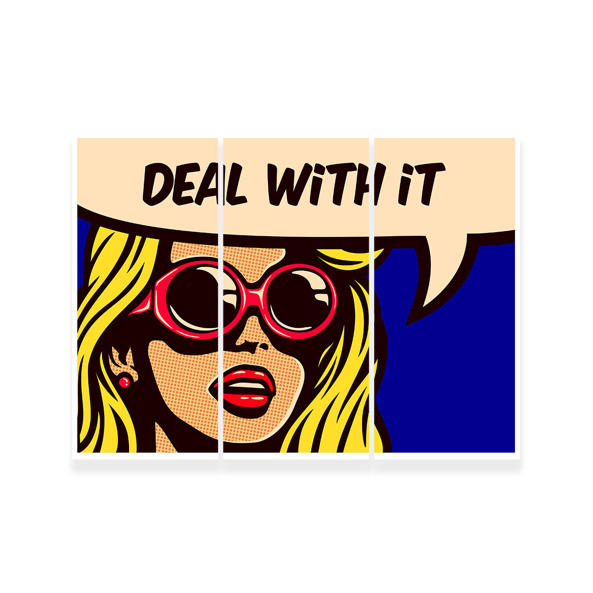 Deal With it Wall Art
