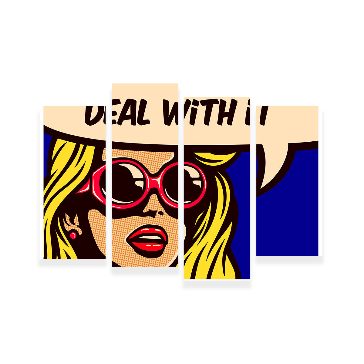Deal With it Wall Art